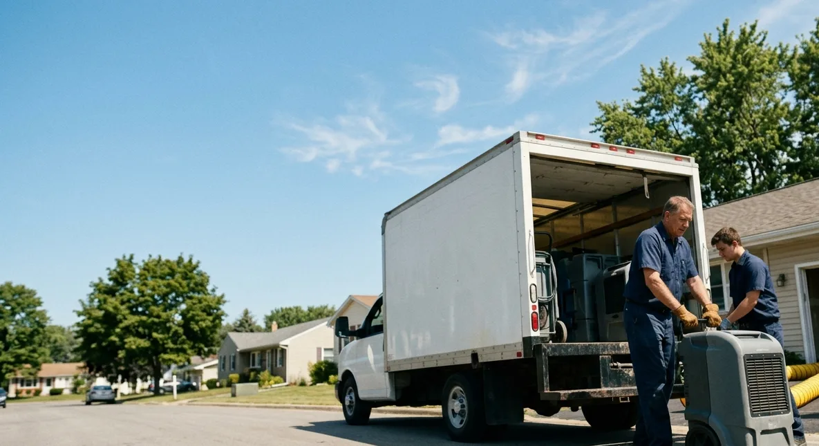 Water Damage Cleanup in Tuppers Plains, OH near me